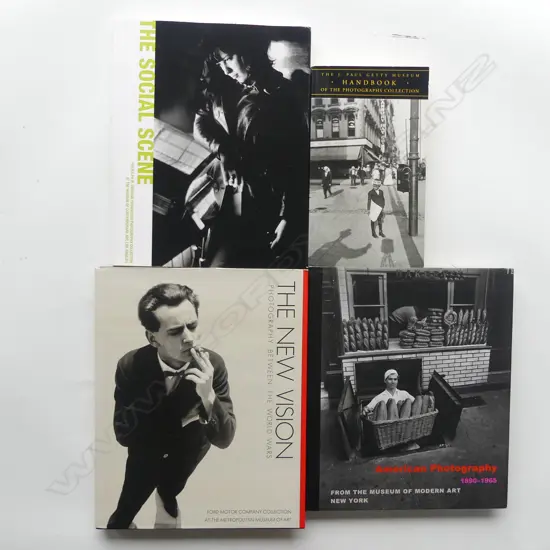 FOUR PUBLICATIONS: AMERICAN PHOTOGRAPHIC COLLECTIONS